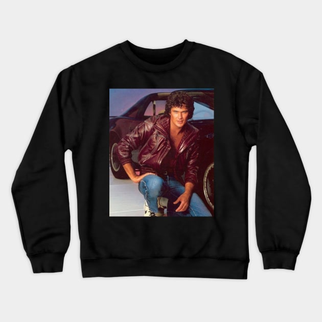 David Hasselhoff / 1952 Crewneck Sweatshirt by Nakscil